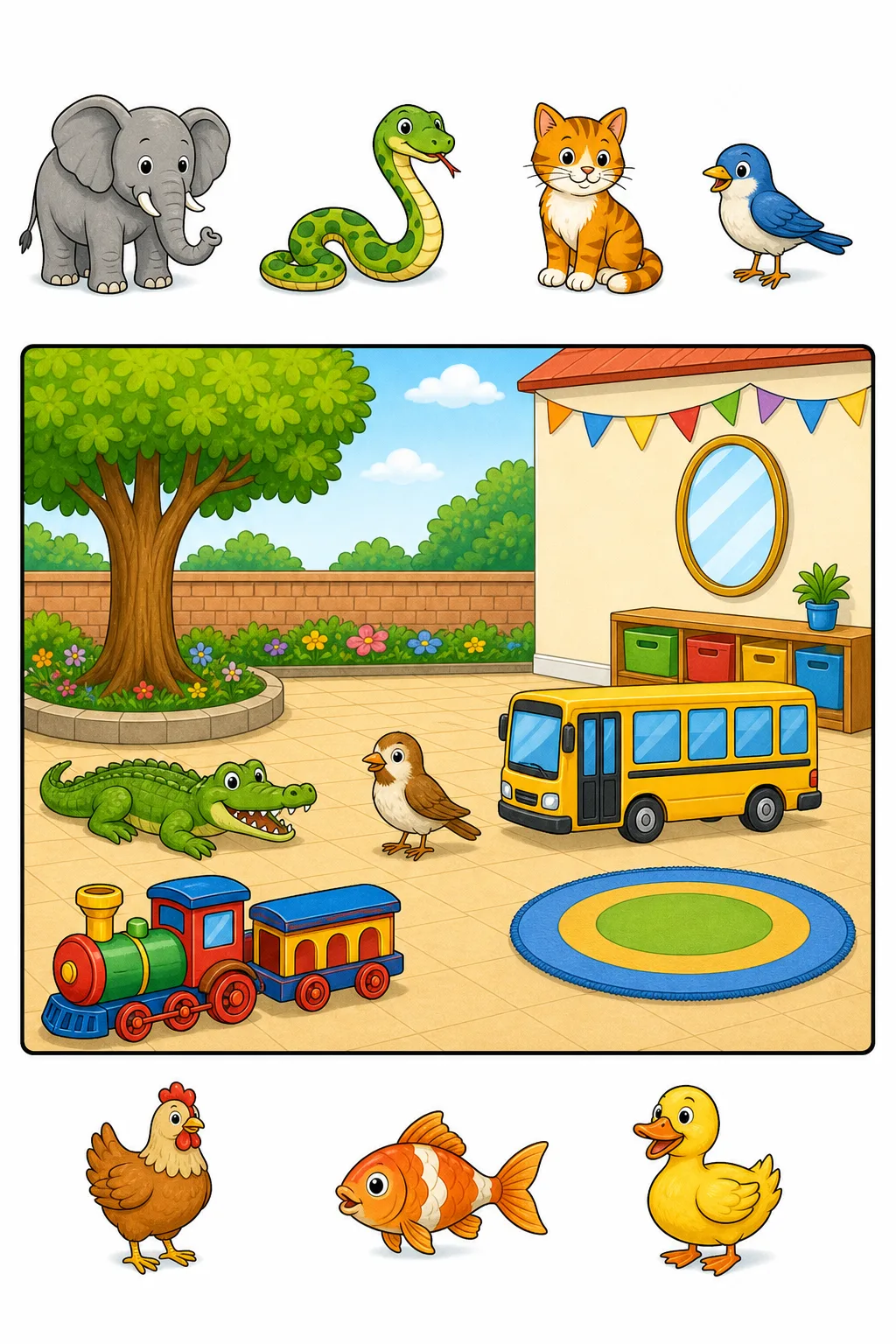 Starters Listening Part 1 Test 13