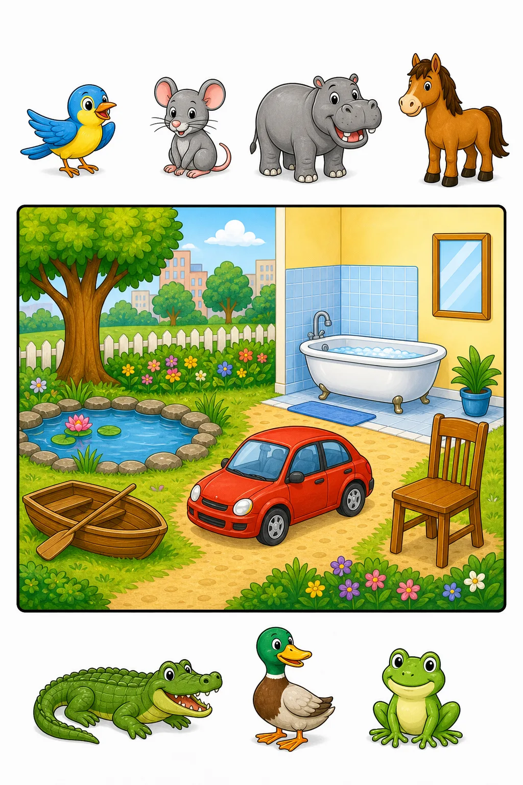 Starters Listening Part 1 Test 14