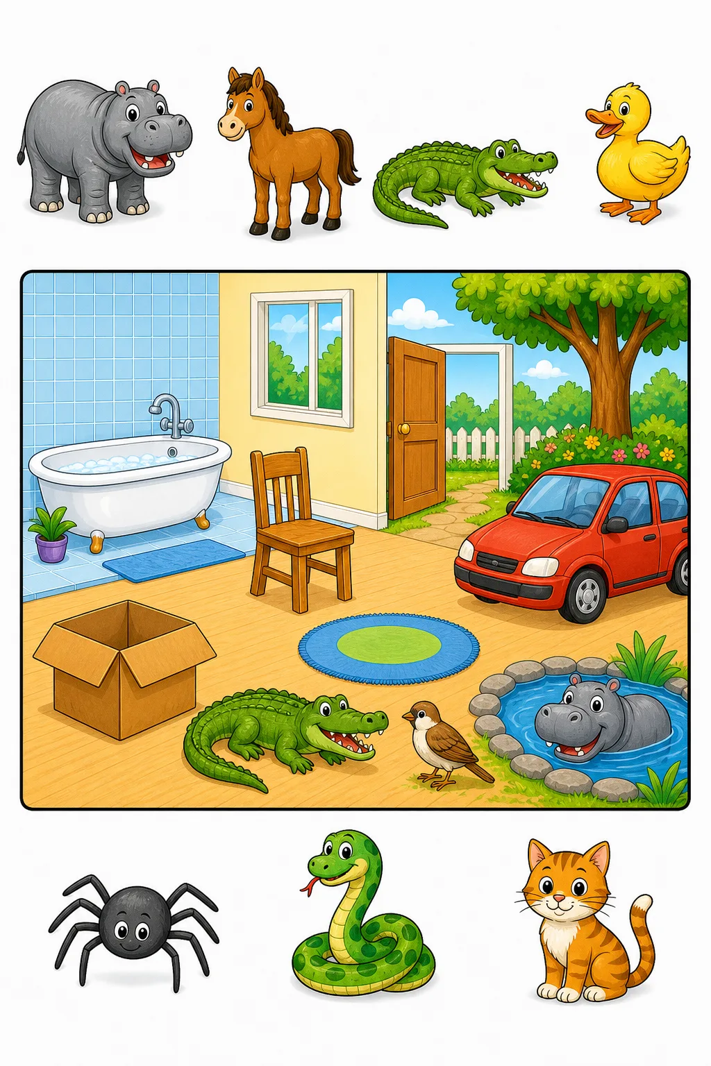 Starters Listening Part 1 Test 15