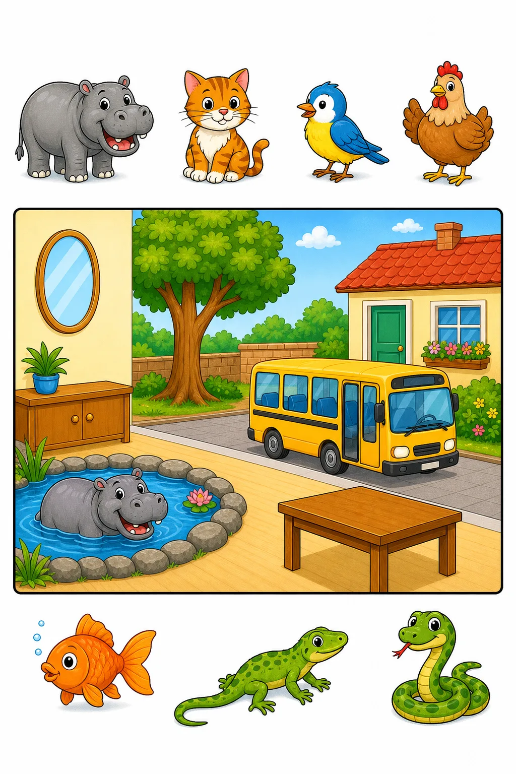 Starters Listening Part 1 Test 18