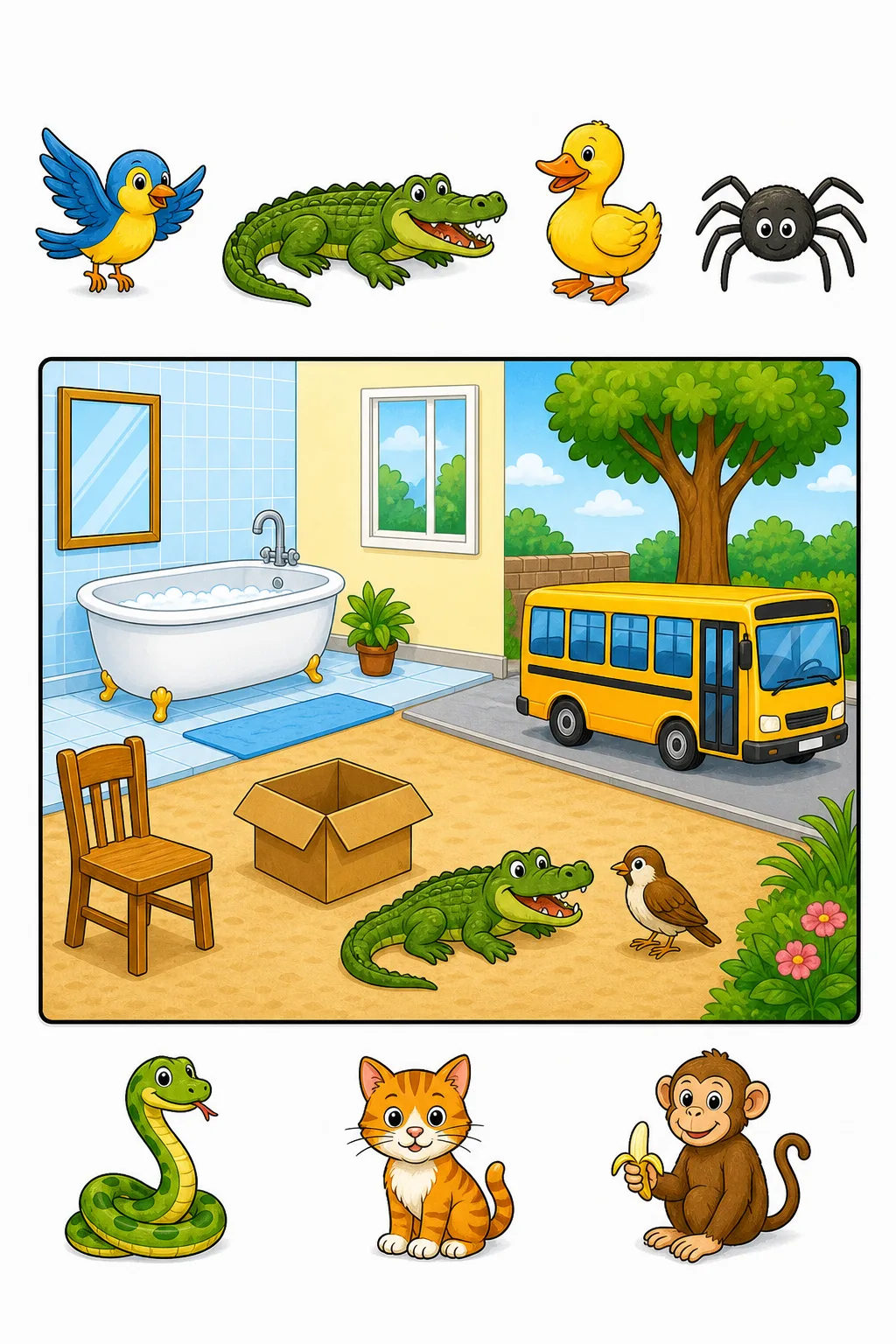 Starters Listening Part 1 Test 20
