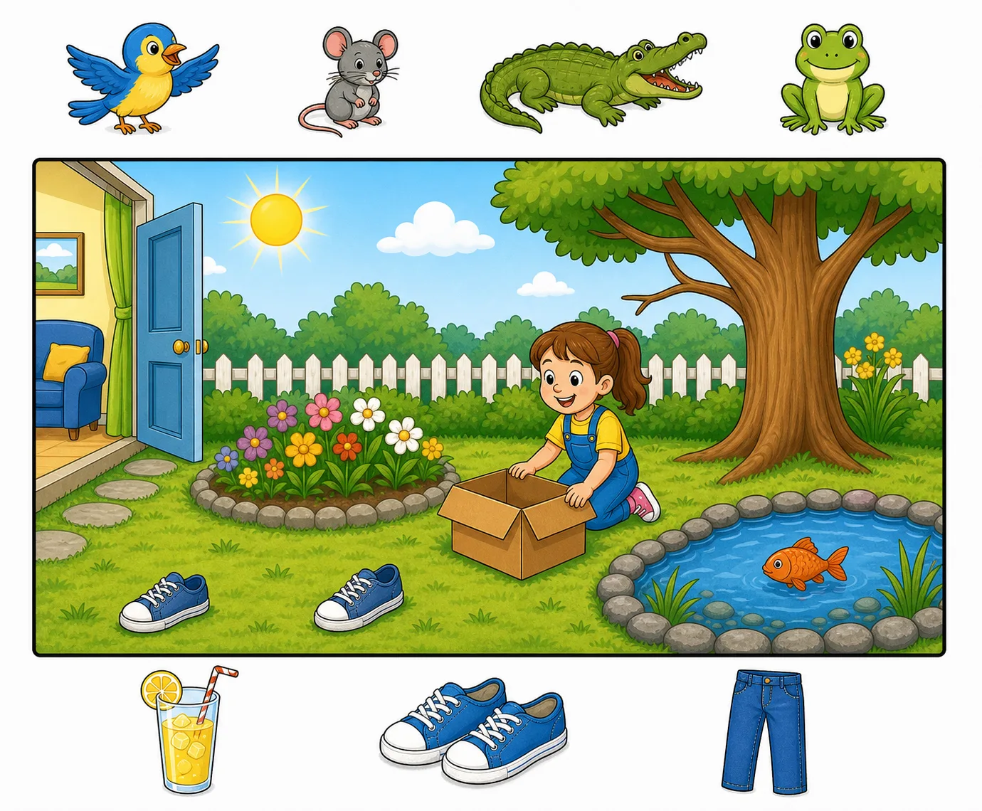 Starters Listening Part 1 Test 23