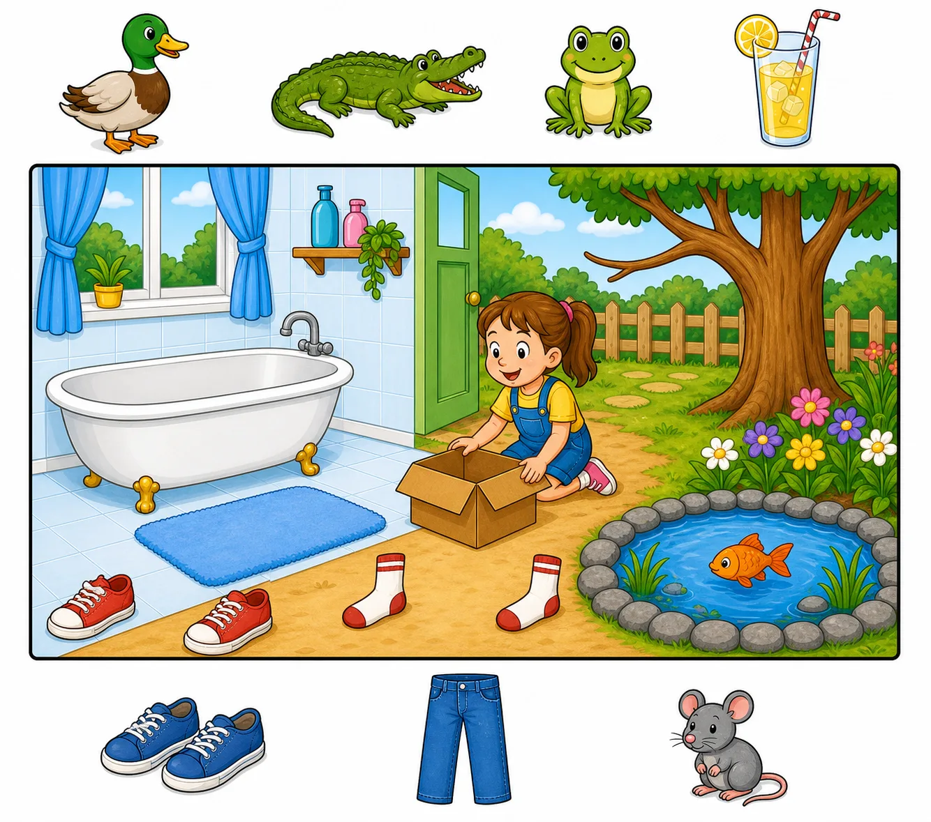 Starters Listening Part 1 Test 28