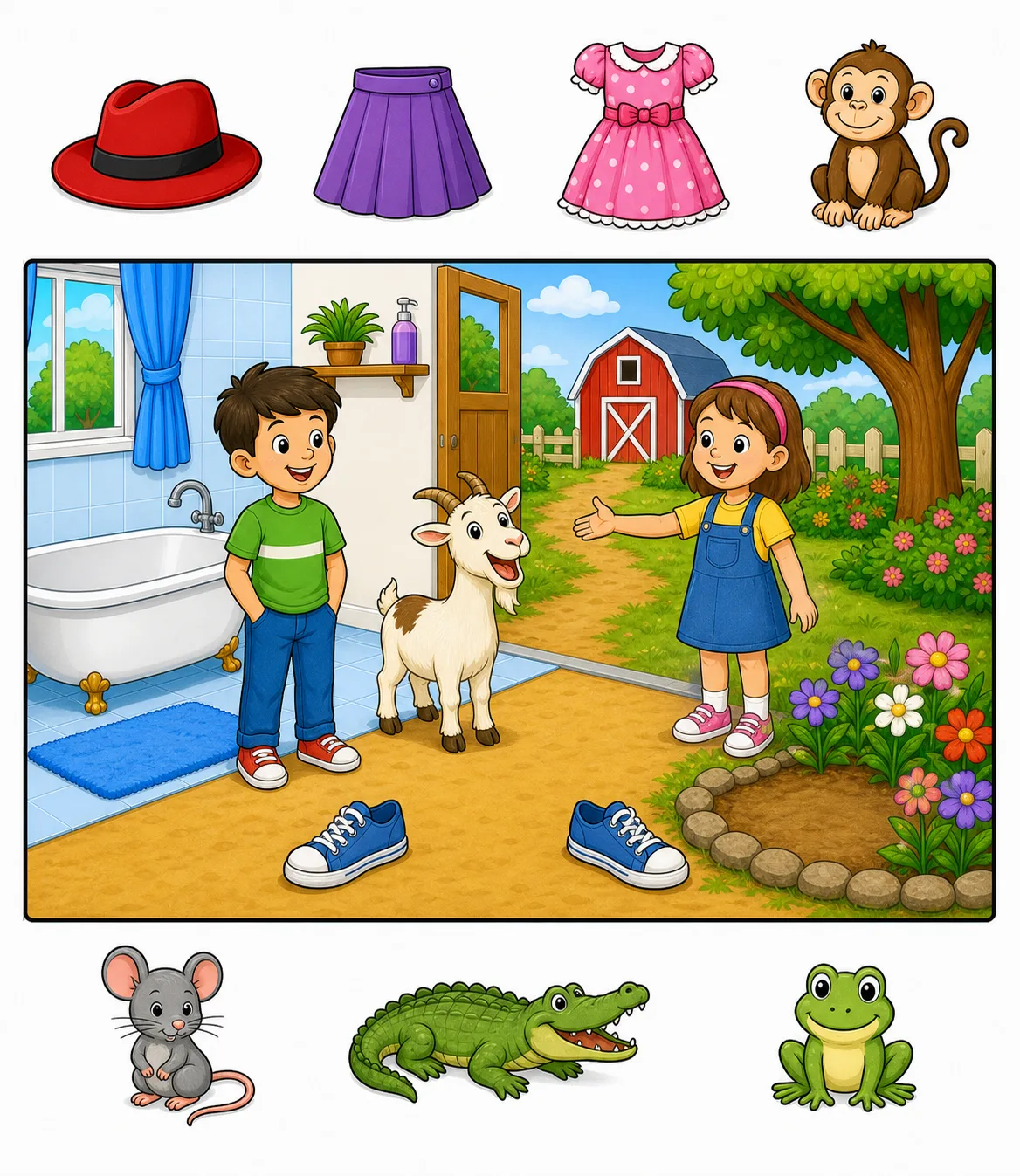 Starters Listening Part 1 Test 30