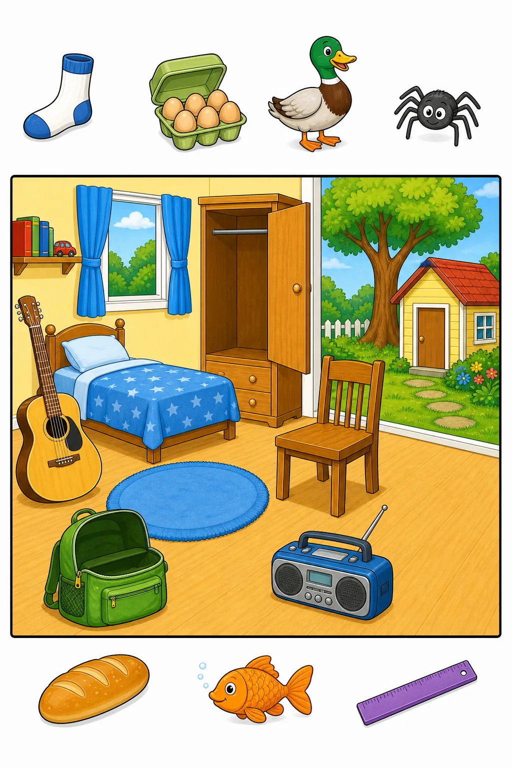 Starters Listening Part 1 Test 37