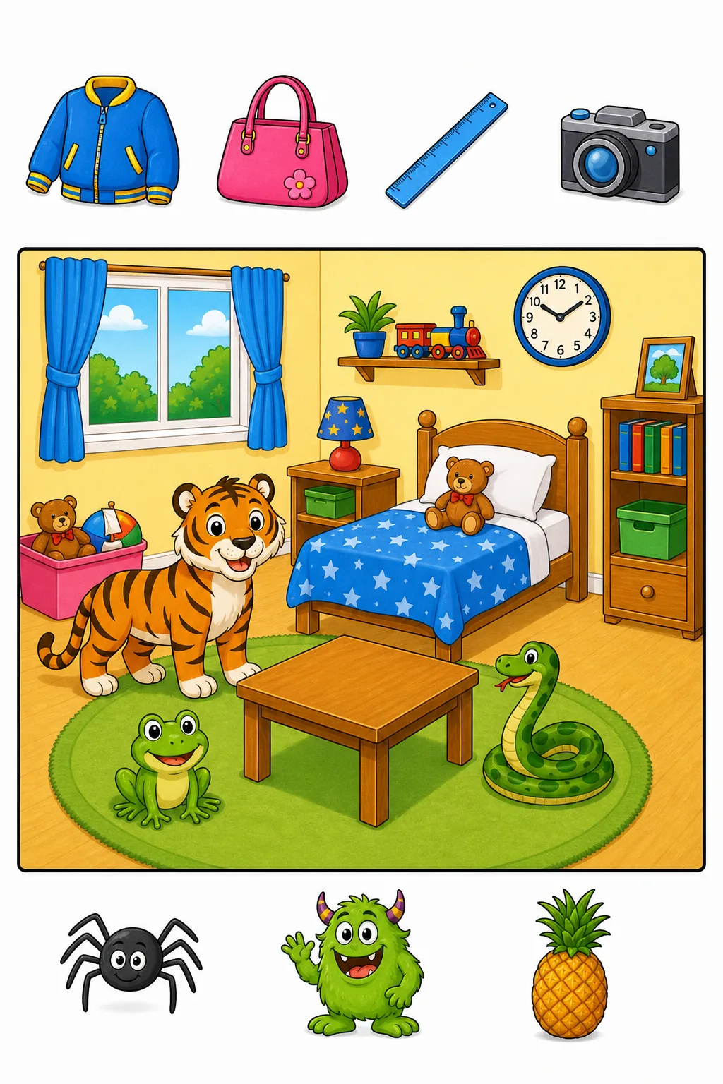 Starters Listening Part 1 Test 48