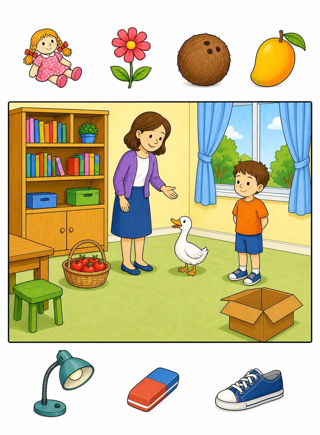 Starters Listening Part 1 Test 65