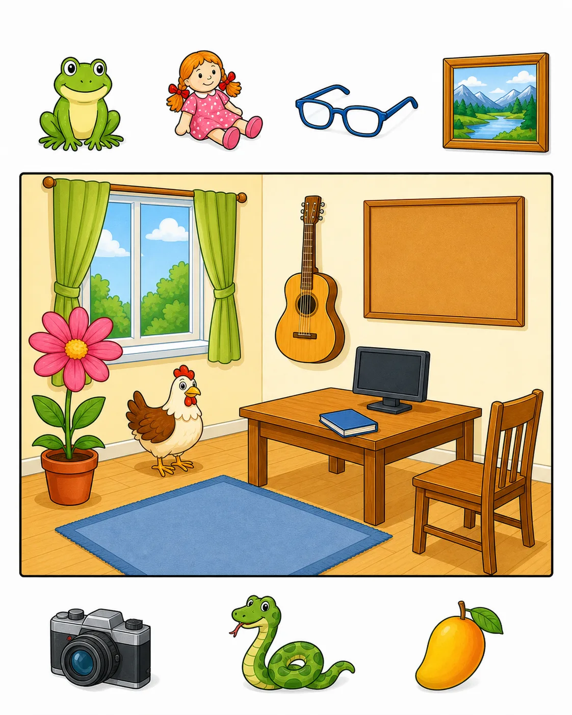 Starters Listening Part 1 Test 66