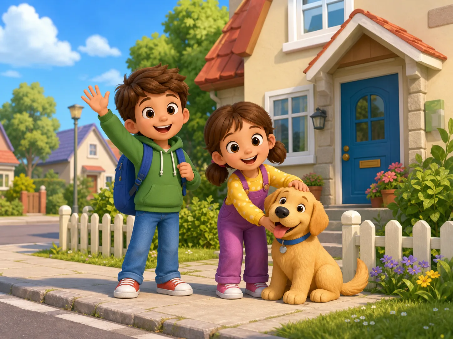 Nick's Home illustration