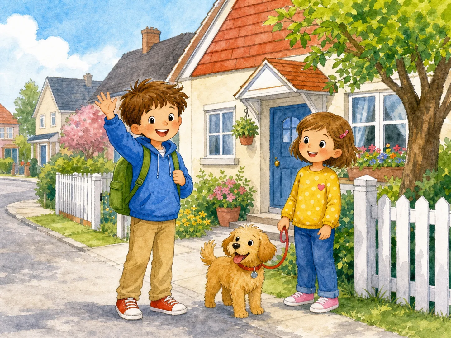 Ben's Home illustration