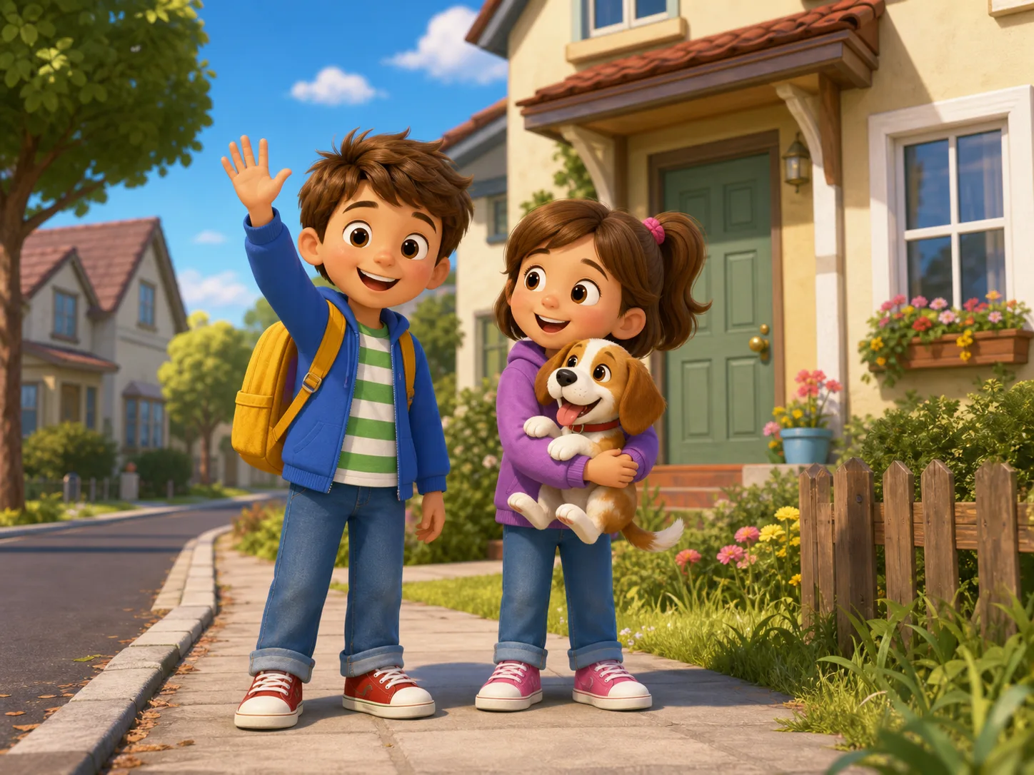 Dan's Home illustration