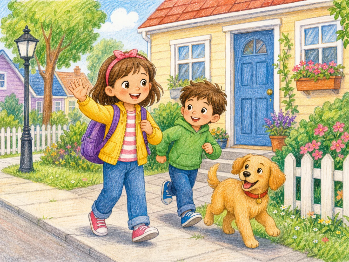 Lily's Home illustration