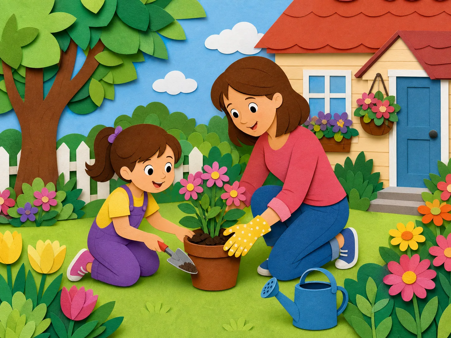 Sue's Garden illustration