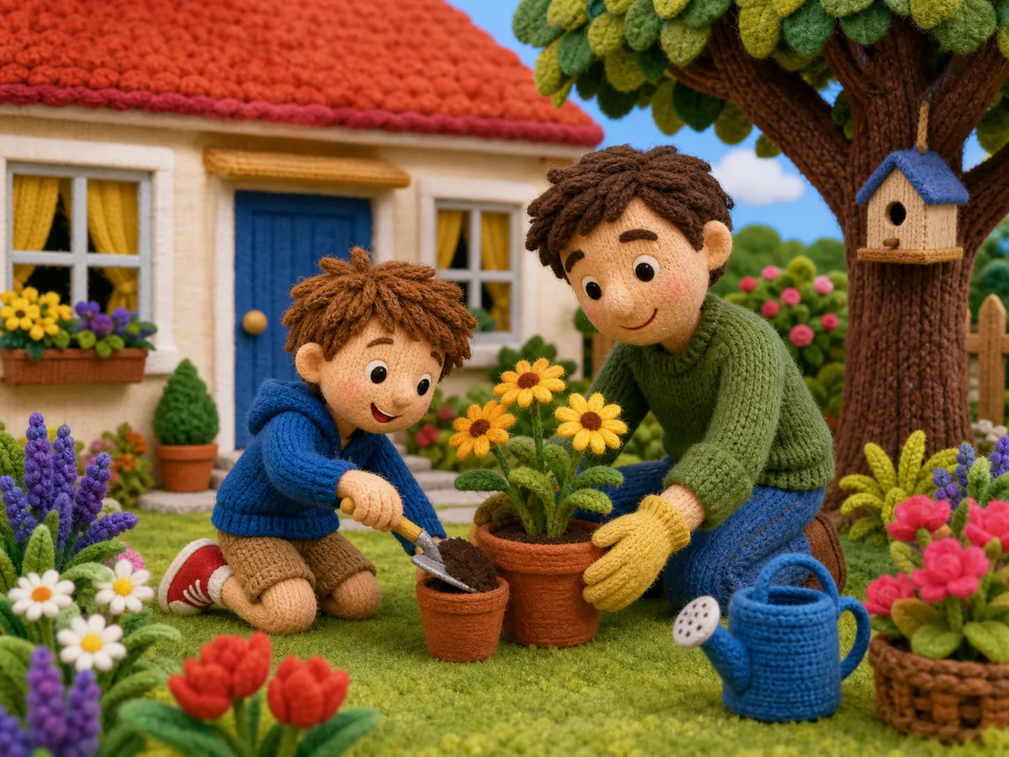 Sam's Garden illustration