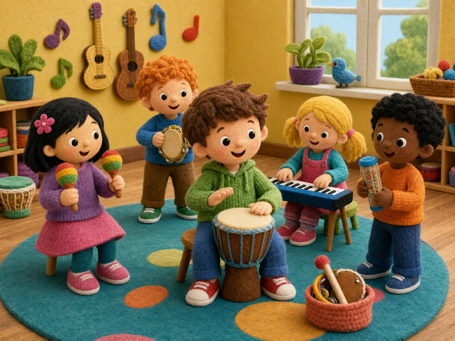Ben's Music Class illustration
