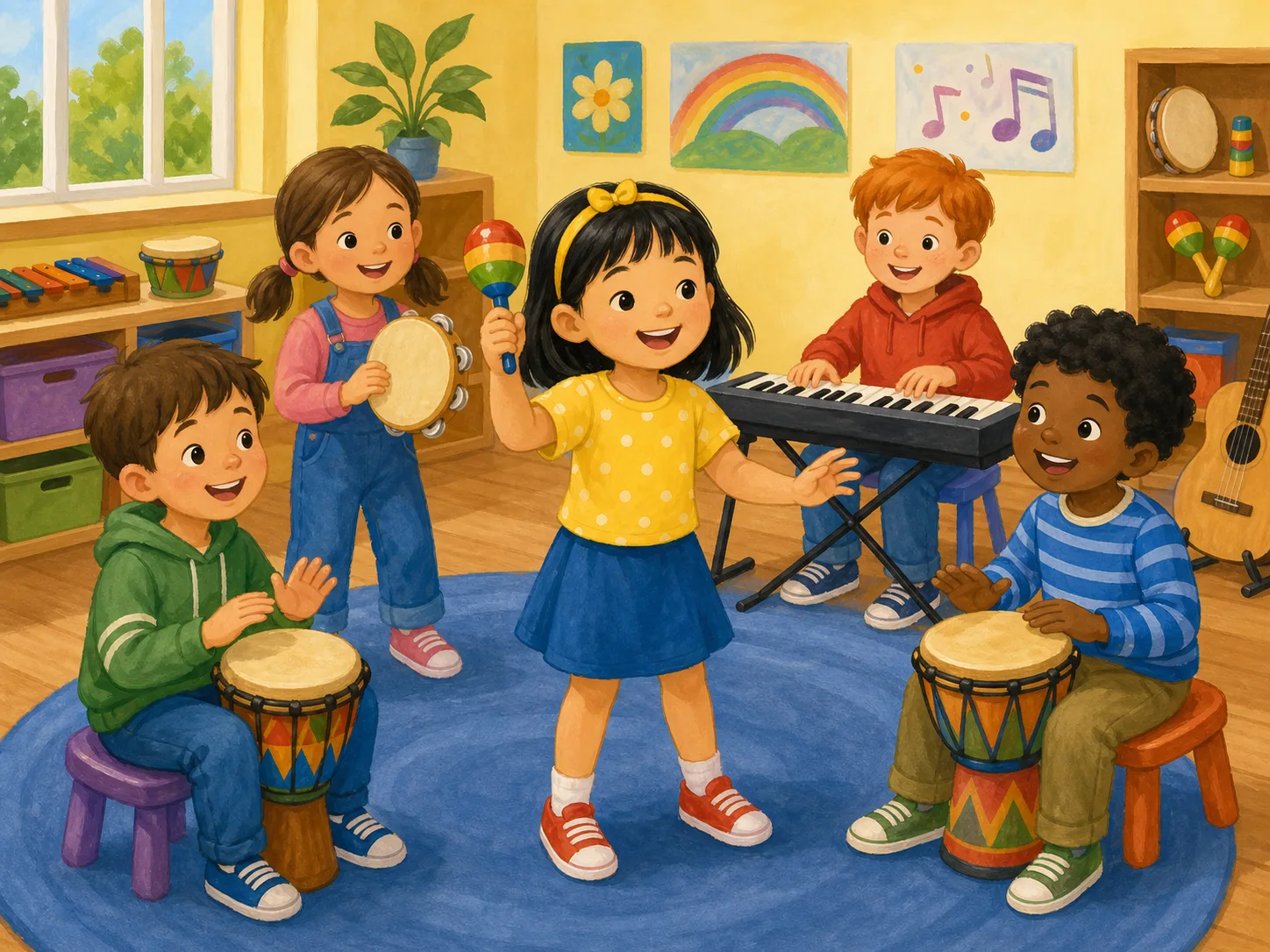 Kim's Music Class illustration