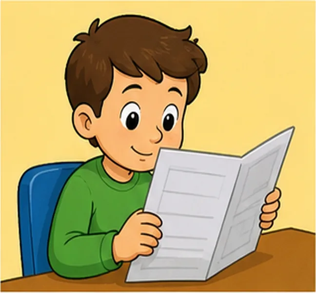 reading a paper