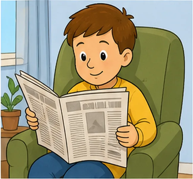 reading a paper