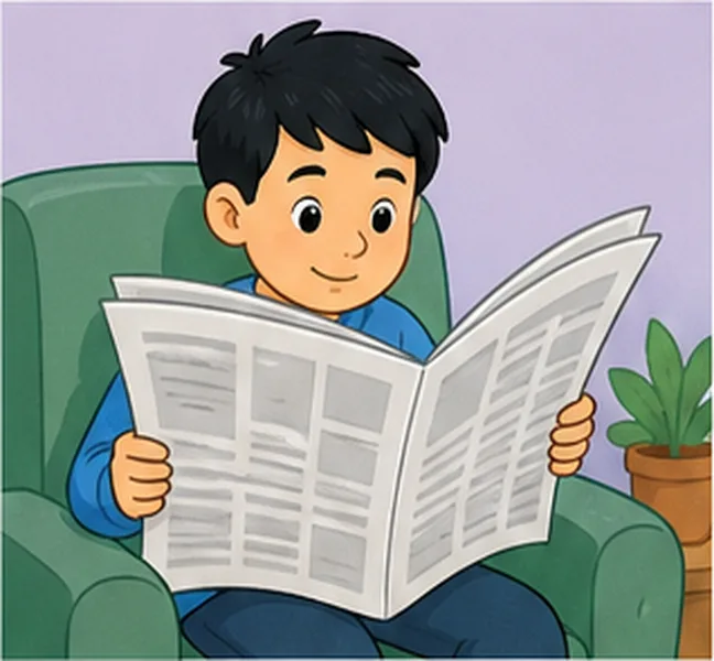 reading a paper