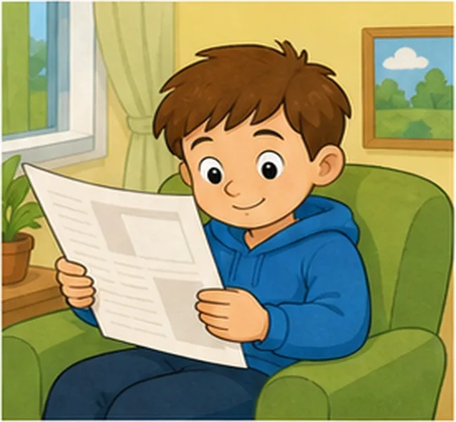 reading a paper