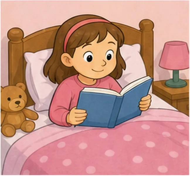 reading in bed
