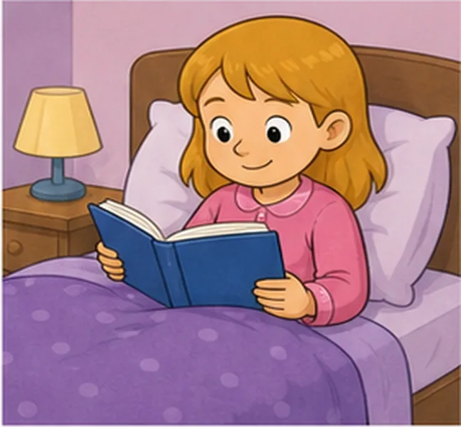 reading in bed