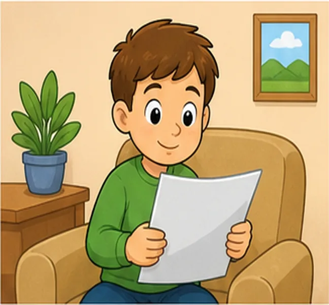 reading a paper