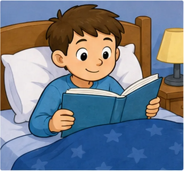 reading in bed