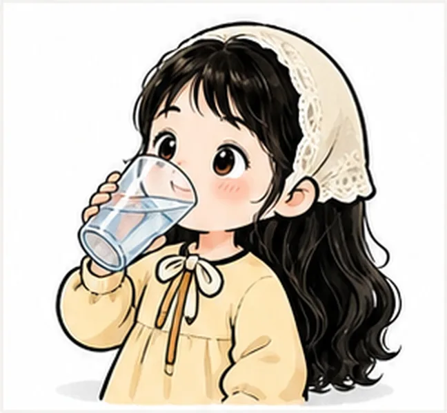 drinking water