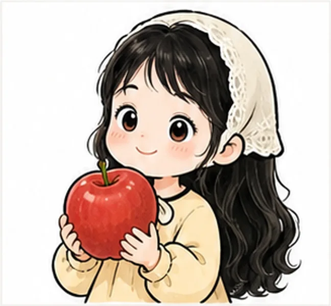 an apple