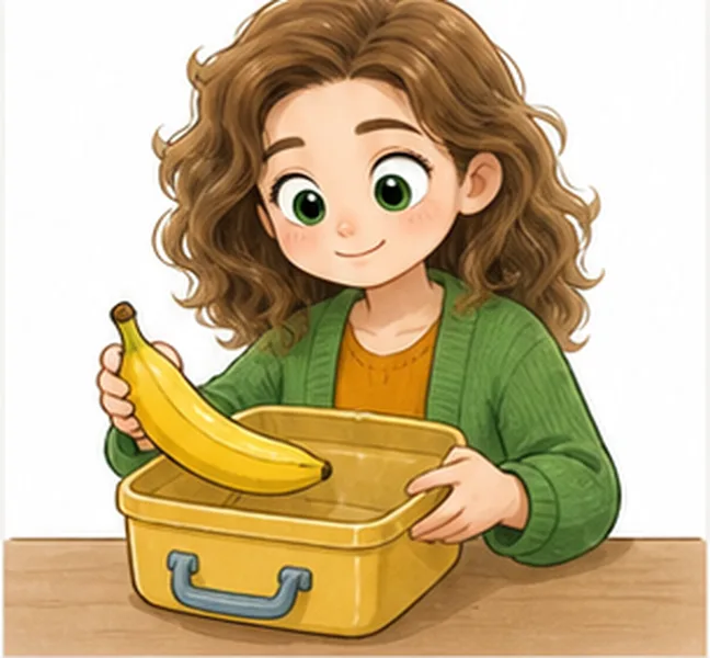 a banana