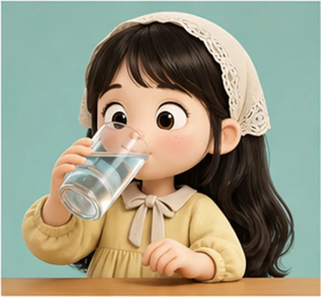 drinking water