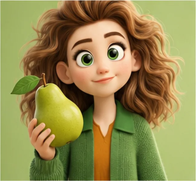 a pear