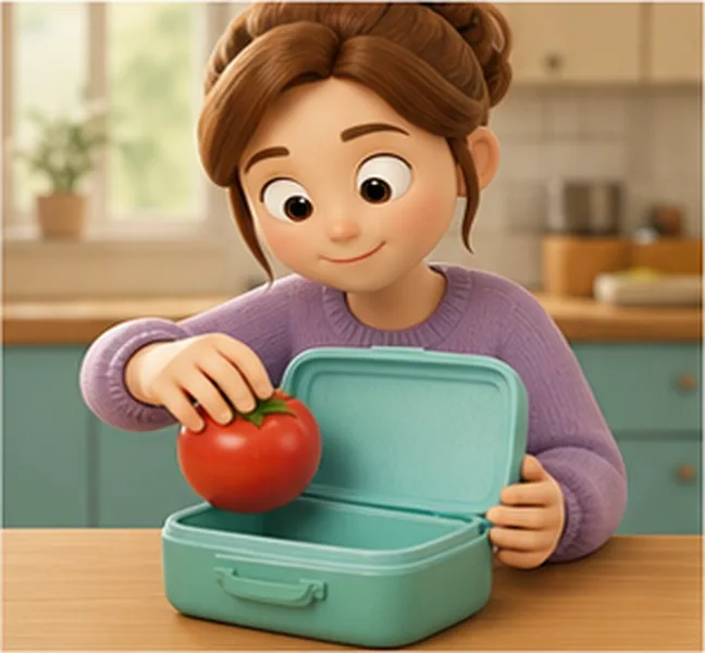 a tomato