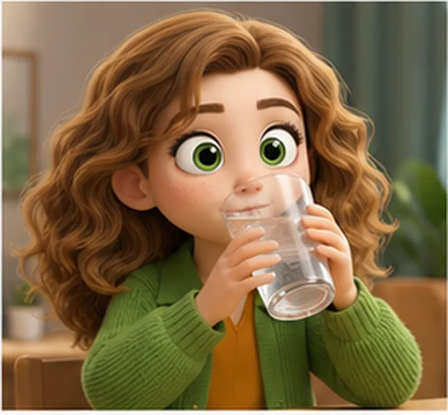 drinking water