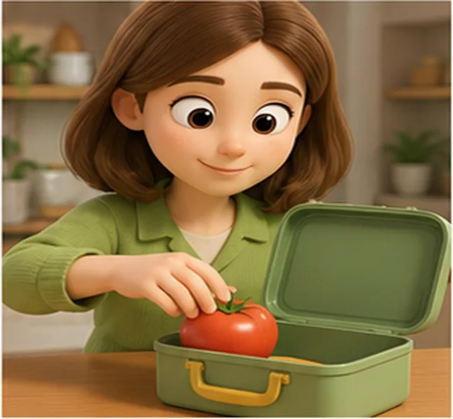 a tomato