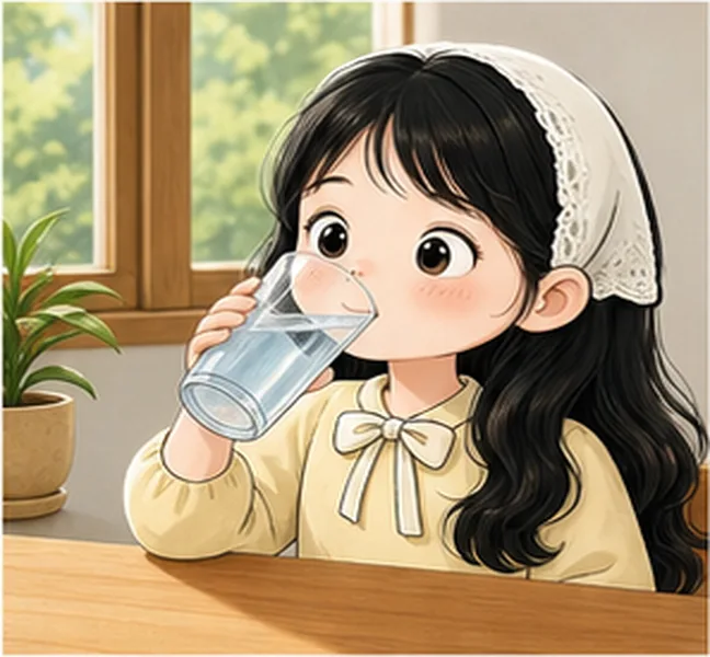 drinking water
