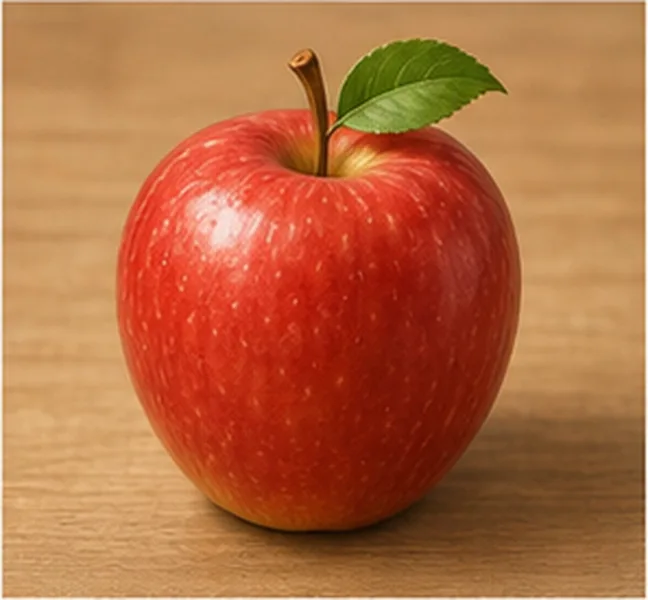 an apple