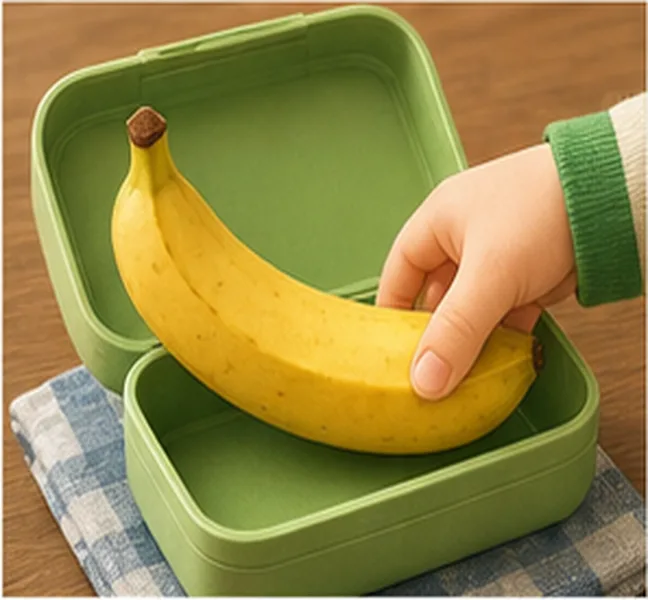 a banana