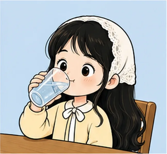 drinking water