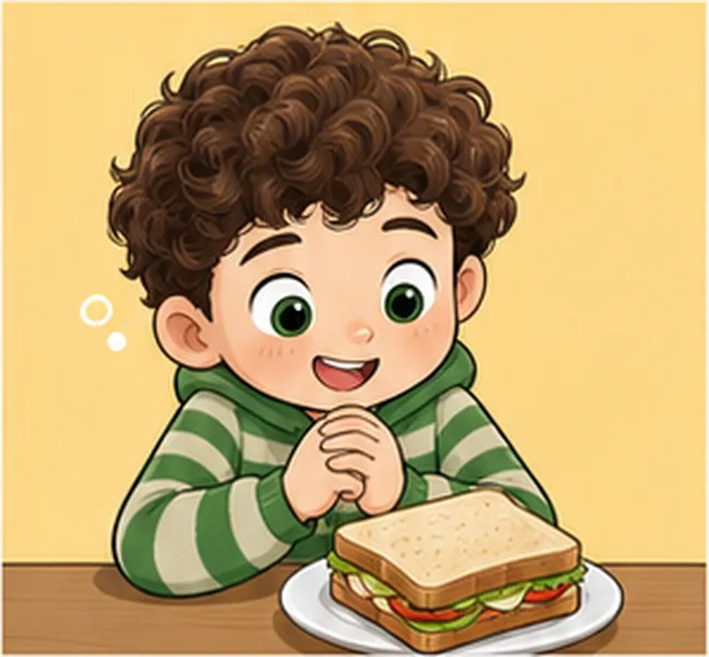 a sandwich