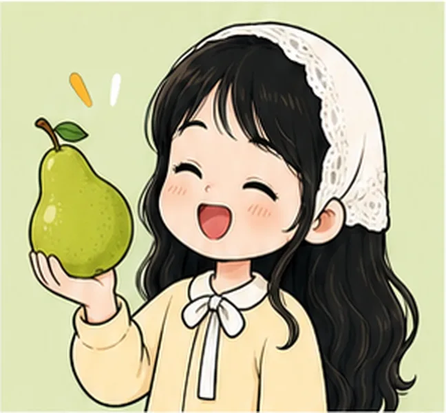 a pear