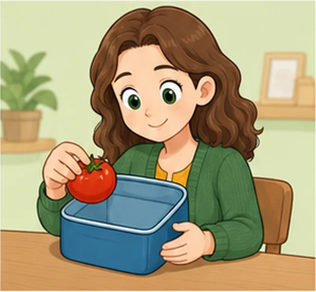a tomato