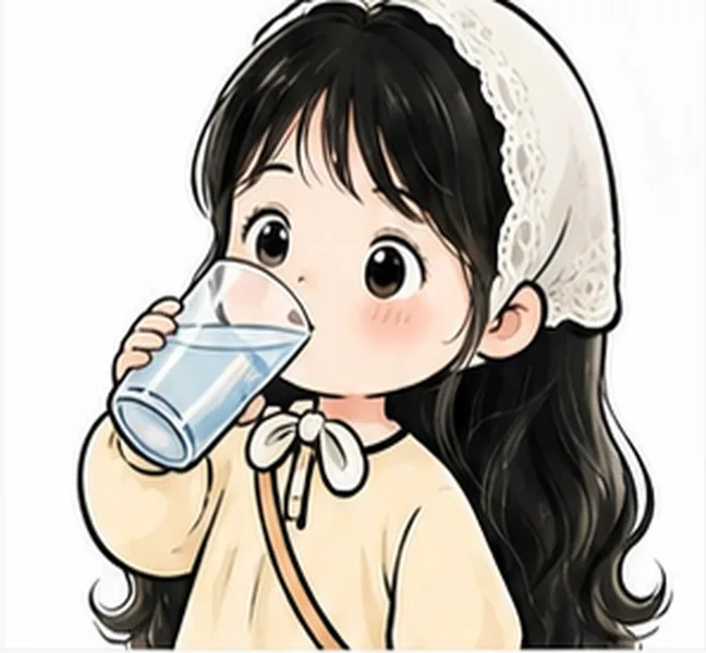 drinking water