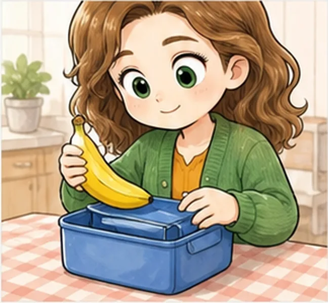 a banana