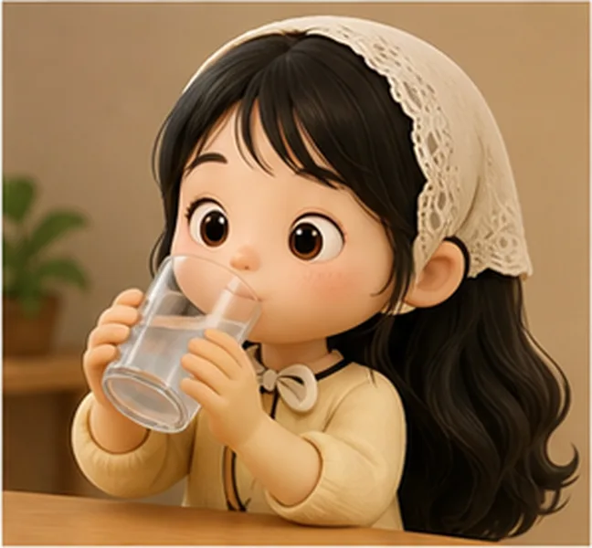 drinking water