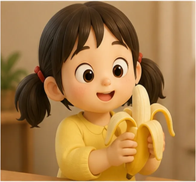 a banana