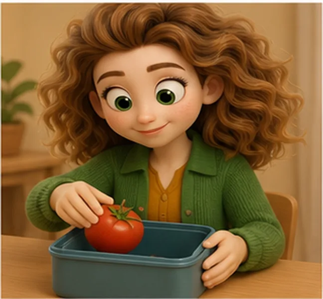 a tomato