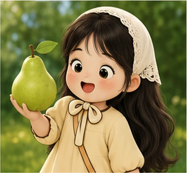 a pear