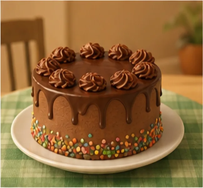 a birthday cake